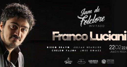La Jam de Folclore invita a Franco Luciani