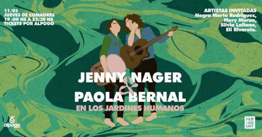 Jenny Náger y Paola Bernal con invitadas