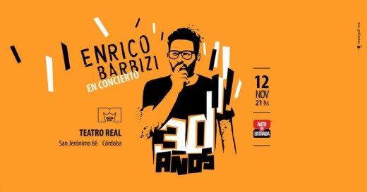 Enrico Barbizi celebra 30 años de música