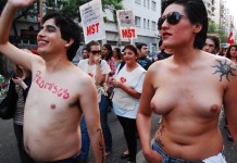 Marcha de las putas en Córdoba