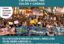 Córdoba marchará contra el uso de agroquímicos