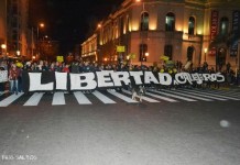 Córdoba volvió a movilizarse pidiendo la libertad a Callejeros