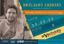 Emiliano Zerbini presenta «Danzas Folklóricas Argentinas Volumen 1»