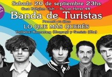 Banda de turistas presenta su nuevo disco en Córdoba