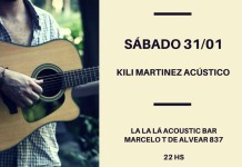 Kili Martínez presenta su primer EP en formato acústico