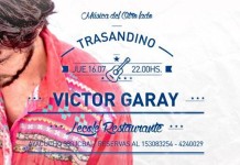 Víctor Garay presenta «Trasandino»