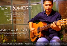 Fer Romero en concierto