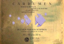 Andrés Muratore presenta «Cardumen»