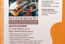 I Festival Internacional de Guitarra Clásica Córdoba 2017