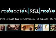 Redacción 351 Radio – Programa 128